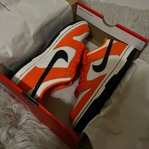 Nike Dunk Low Black Orange